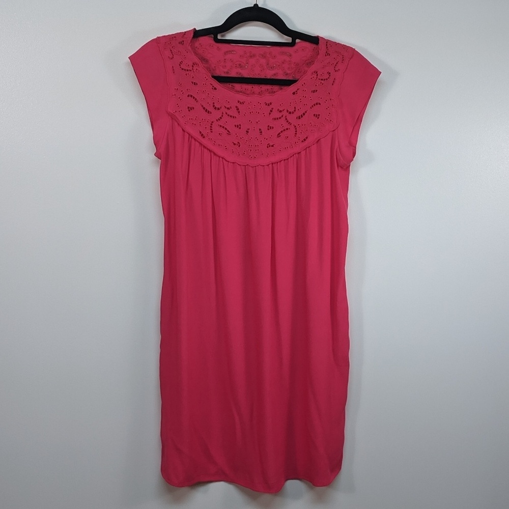 Carolina Belle Montreal mumu style Pink dress size 4 NWT